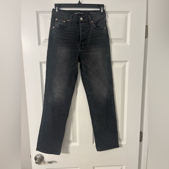 Aritzia Denim Forum The Arlo High Rise Straight 28L - Picture 2 of 9